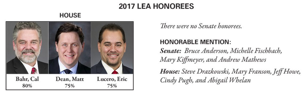 LEA 2017 report Honorees