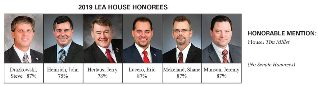 2019 LEA Honorees