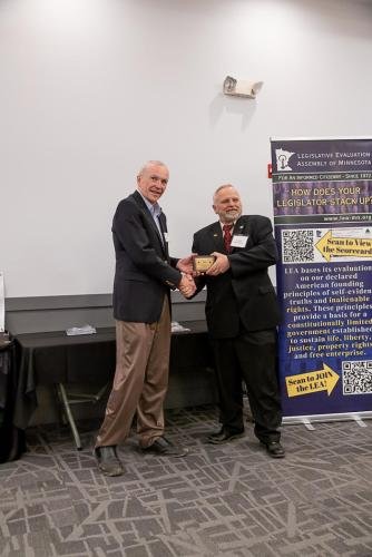 Sen Greene gets award